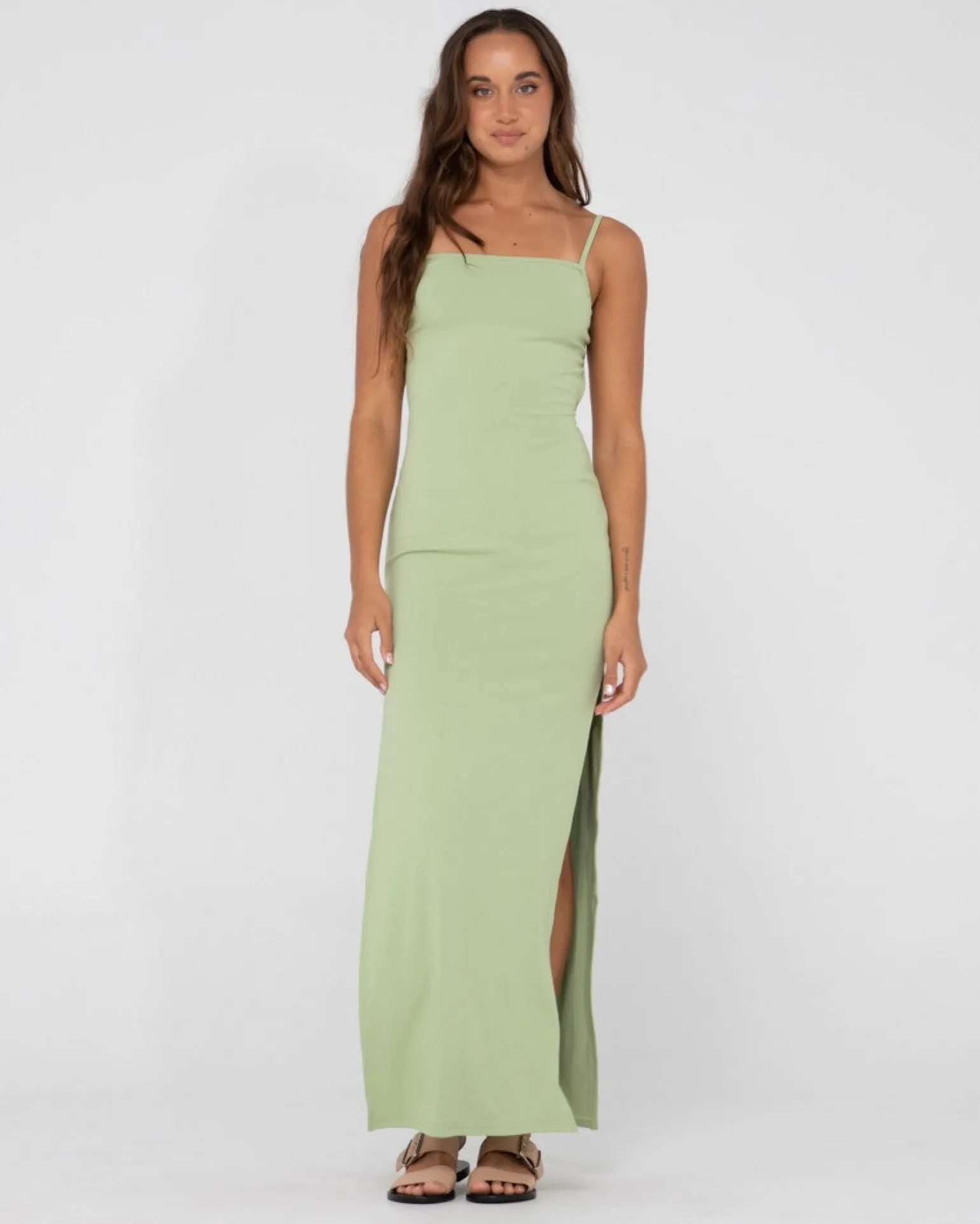 Vicky Side Split Slip Maxi Dress | Rusty Cheap