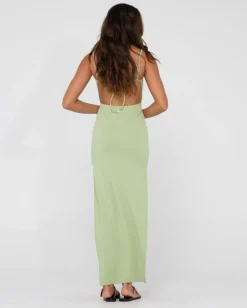 Vicky Side Split Slip Maxi Dress | Rusty Cheap