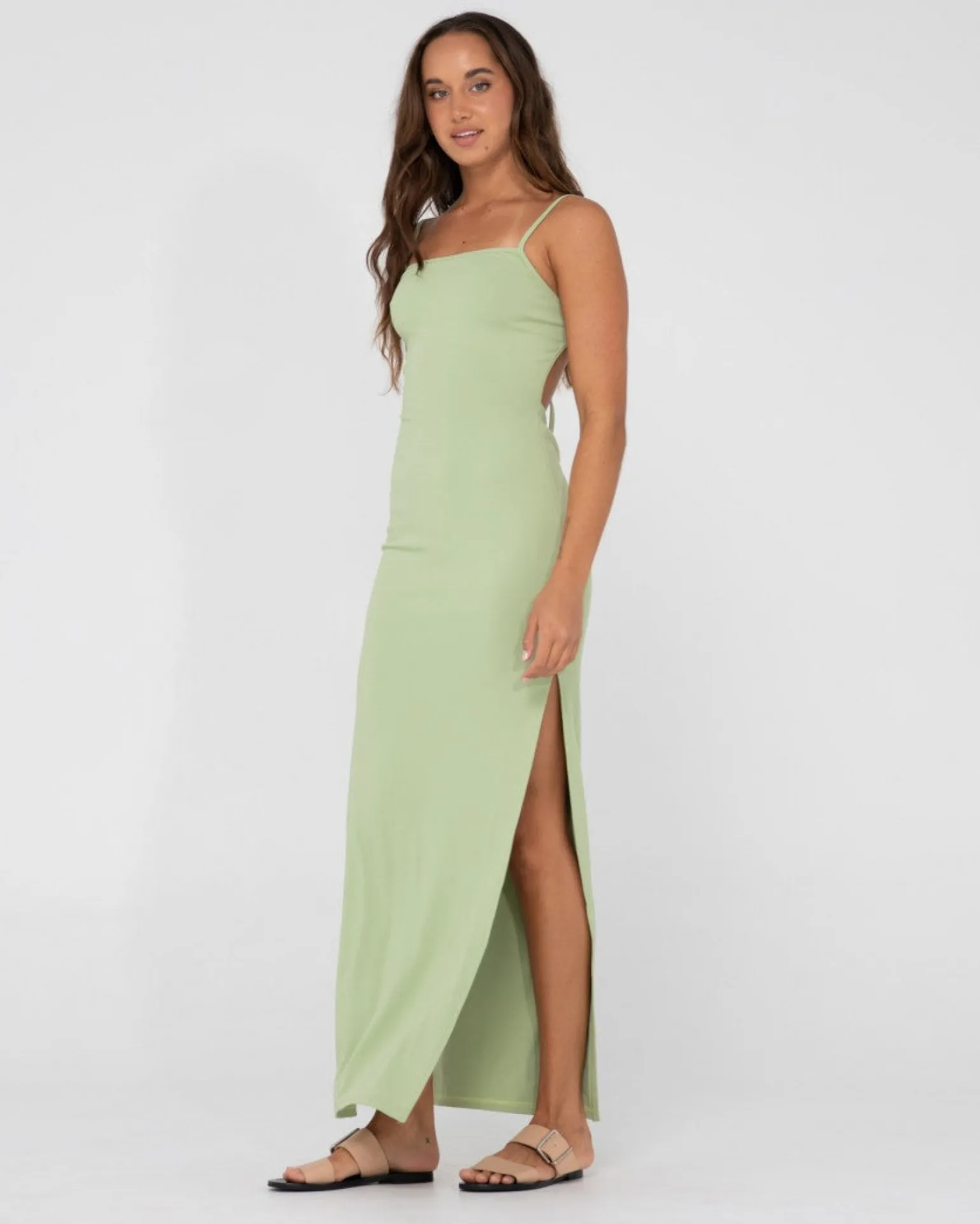 Vicky Side Split Slip Maxi Dress | Rusty Cheap