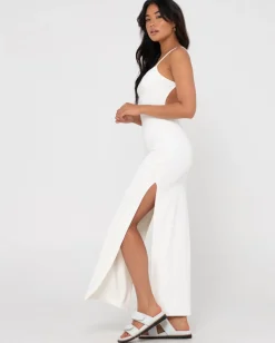 Vicky Side Split Slip Maxi Dress | Rusty Outlet