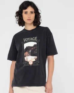 Voyage Boyfriend Fit Tee | Rusty Clearance
