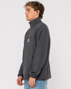 Wild West 1/4 Zip | Rusty Flash Sale