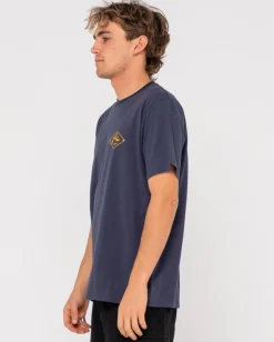 Wull Wolume Short Sleeve Tee | Rusty Hot