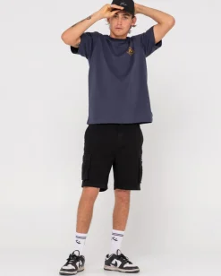 Wull Wolume Short Sleeve Tee | Rusty Hot
