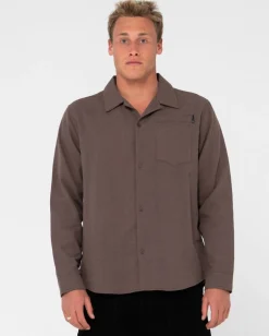 Yuma Linen Long Sleeve Shirt | Rusty Flash Sale