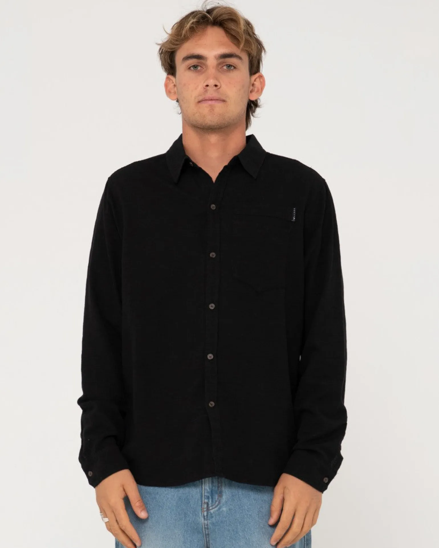 Yuma Linen Long Sleeve Shirt | Rusty Cheap