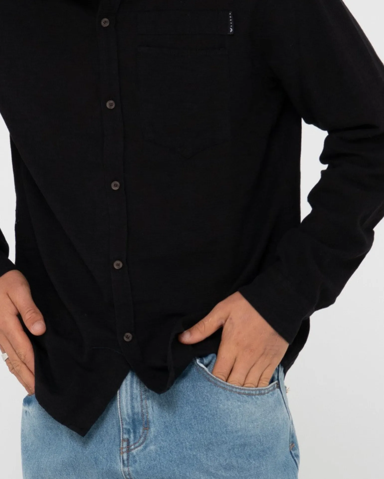 Yuma Linen Long Sleeve Shirt | Rusty Cheap